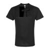 Unisex Poly-Rich V-Neck T-Shirt Thumbnail