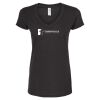 Women's Poly-Rich V-Neck T-Shirt Thumbnail